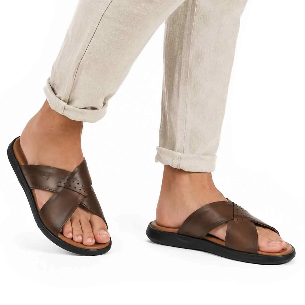 Sanadale medicale pour homme 025 marron miniature